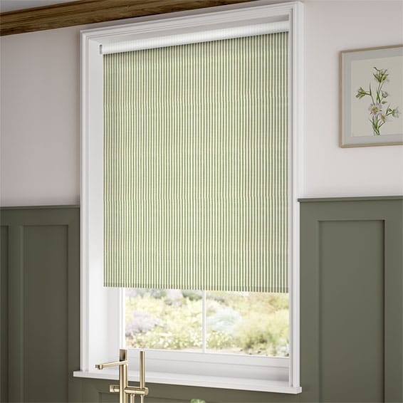ColorizedZoom Choices Ella Stripe Apple Roller Blind 4080