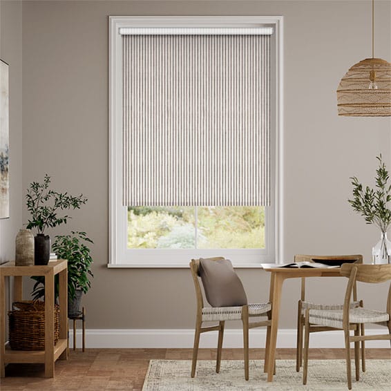 Colorized Choices Ella Stripe Cappuccino  Roller Blind 4081