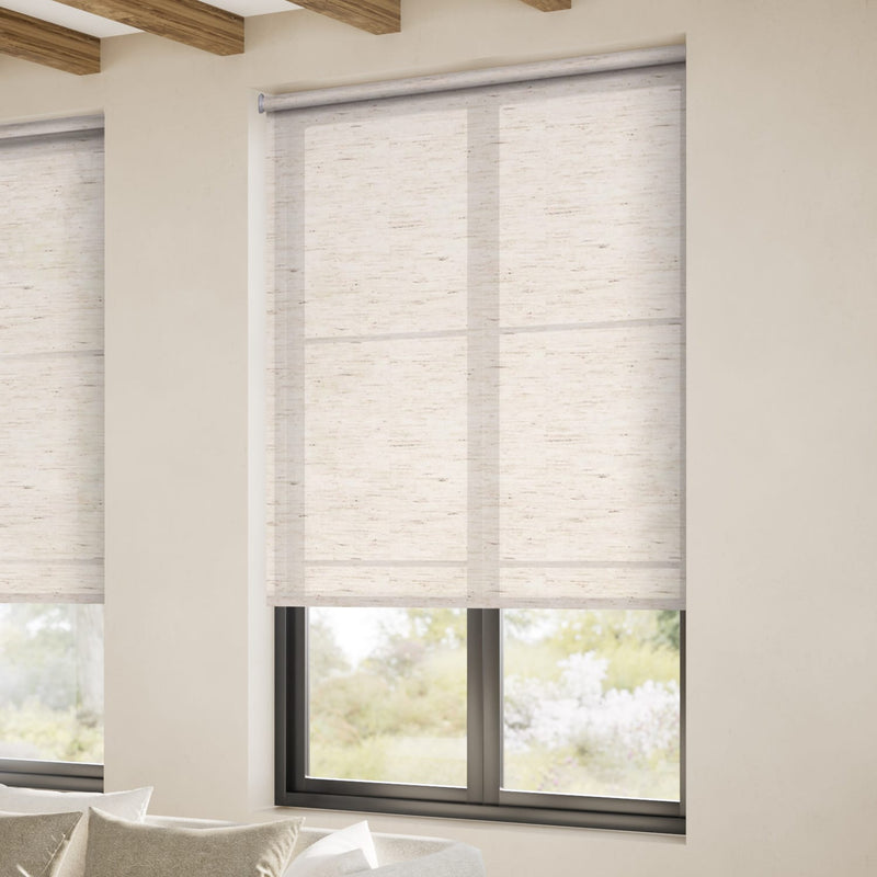ColorizedZoom Asphodel Natural Roller Blind 4140