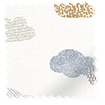 ColorizedSwatch Happy Clouds Blackout Dawn Roller Blind sample image 4177