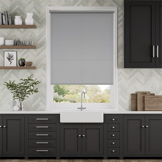 Colorized Electric Avalon Natural Grey Roller Blind 4246