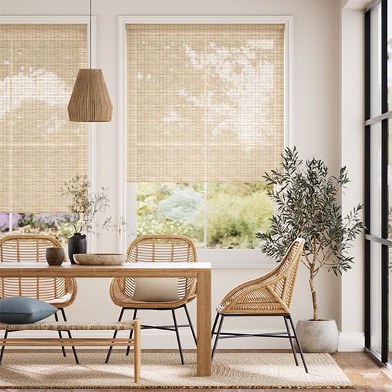 Colorized Dorado Maple Roller Blind 4261
