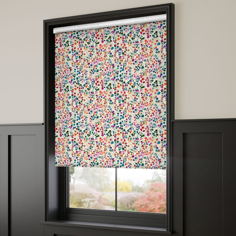 ColorizedZoom Rue Watercolour Rainbow Roller Blind 4419