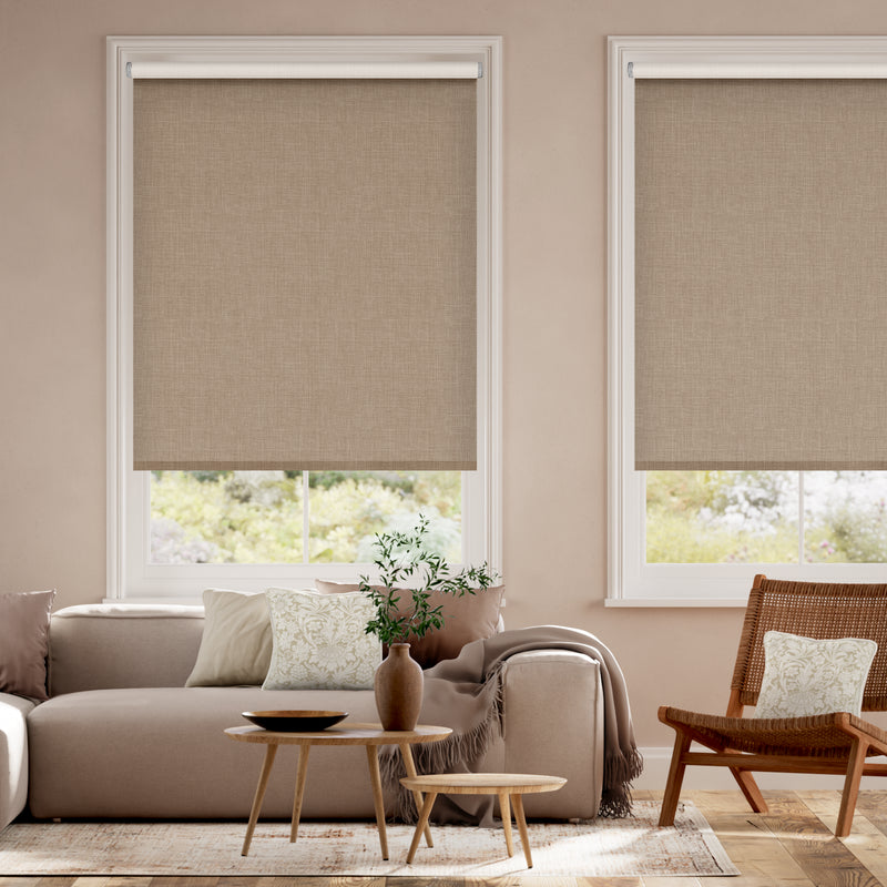 Colorized Electric Canali Blackout Stone Roller Blind 4786