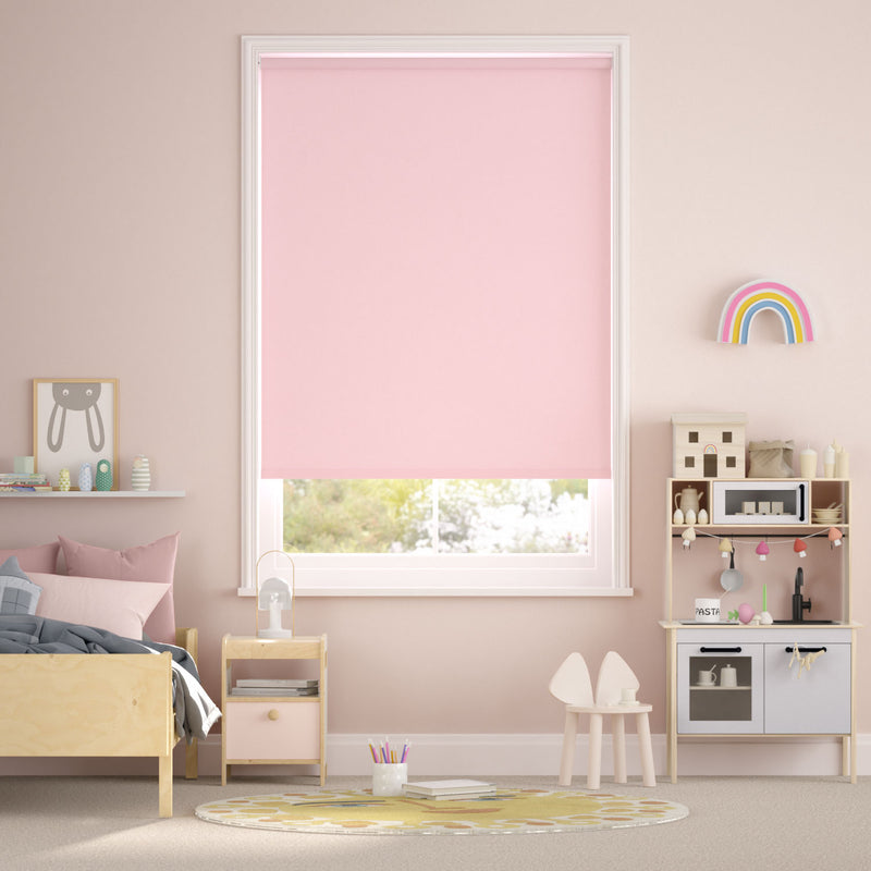 Colorized Electric Sevilla Blackout Candyfloss Roller Blind 4936