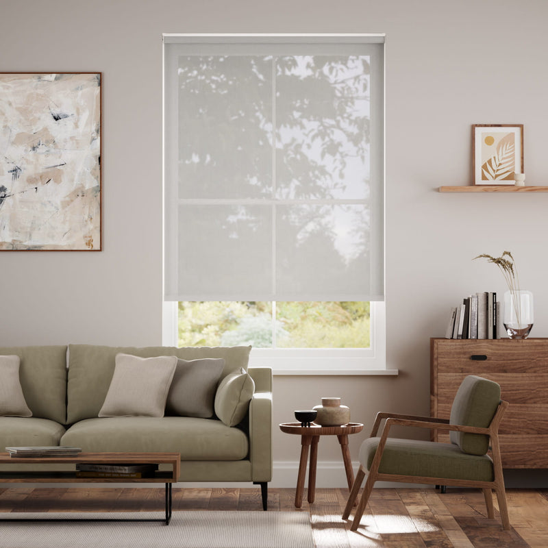 Colorized Electric Oracle Dove Grey Roller Blind 5056