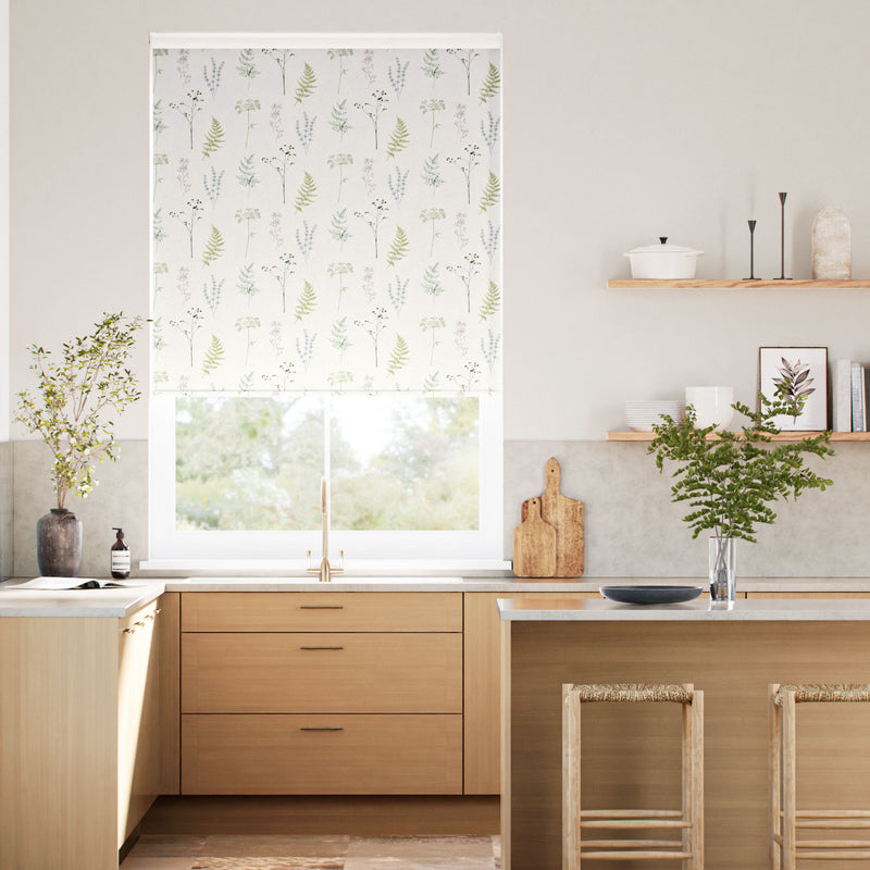 Colorized Adeline Juniper Roller Blind 5086