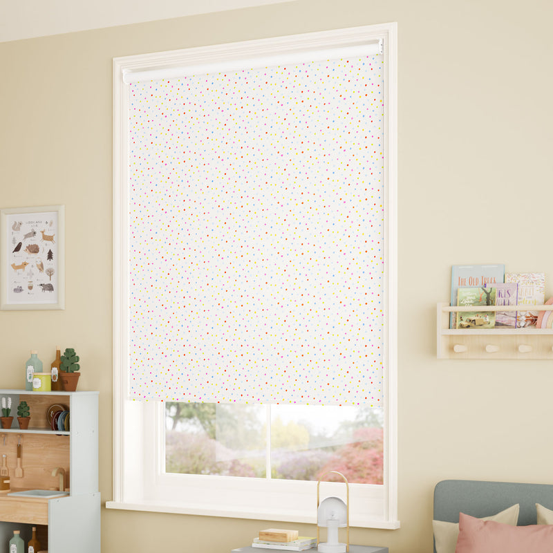ColorizedZoom Ditsy Dots Multi Roller Blind 5127