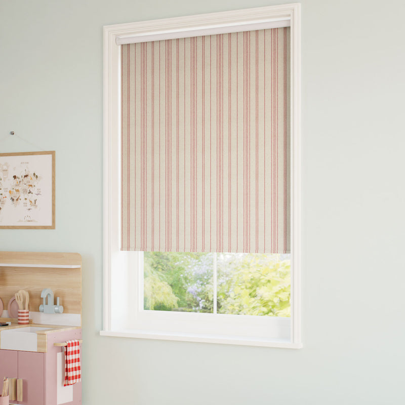 ColorizedZoom Choices Taylor Berry Stripe Roller Blind 5242