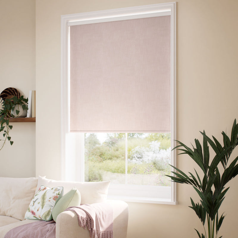 ColorizedZoom Choices Eco-Friendly Nyah Rosewater Roller Blind 5257