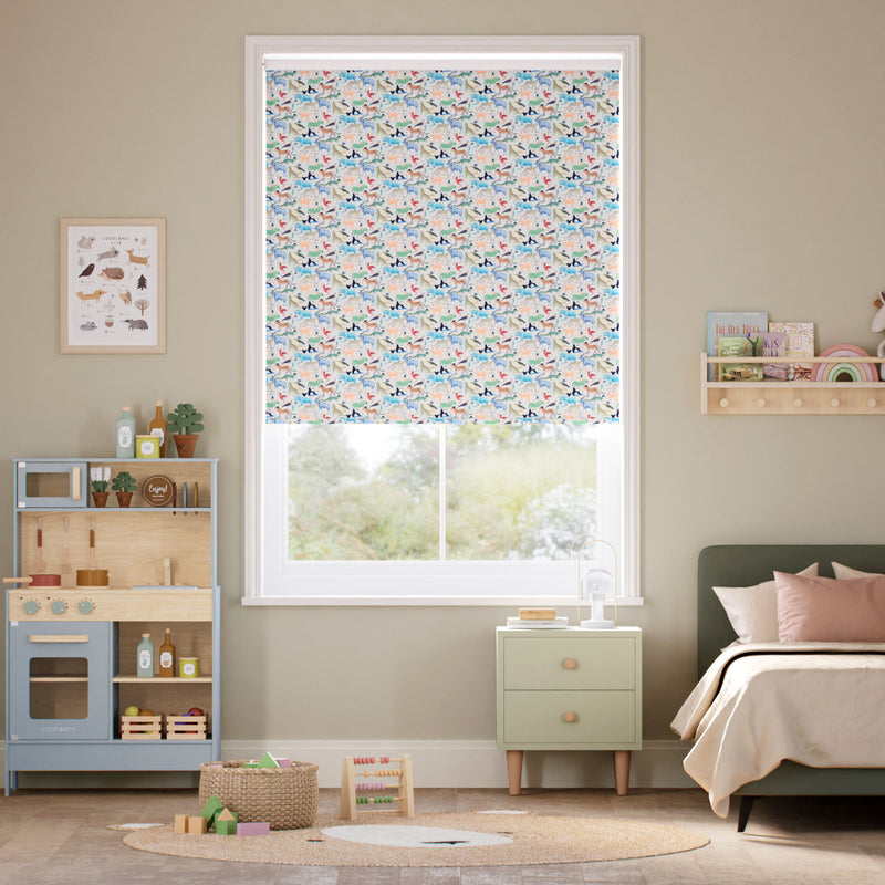 Colorized Quey Two Natural Roller Blind 5377