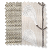 ColorizedSwatch Linen Hopsack & Chatsworth Ivory Curtains sample image 5449