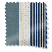 ColorizedSwatch Brazen Stripe Linen Vintage Bold Blue Curtains sample image 5463