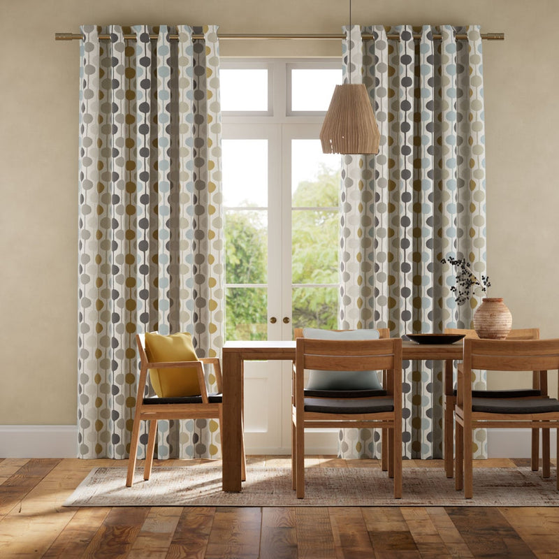 Colorized Taimi Stripe Coast Curtains 5488