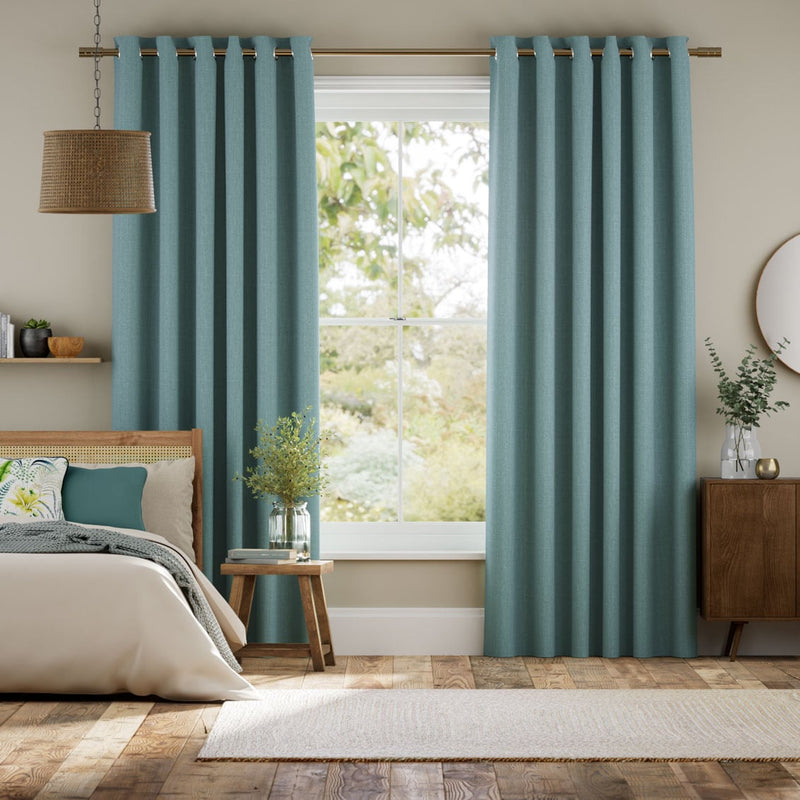 Colorized Cavendish Lagoon Blue Curtains 5634