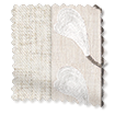 ColorizedSwatch Bijou Linen Oatmeal & Chatsworth Ivory Curtains sample image 5758