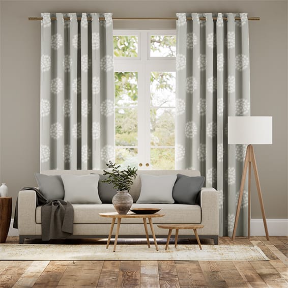 Colorized Amity Silver Curtains 5859