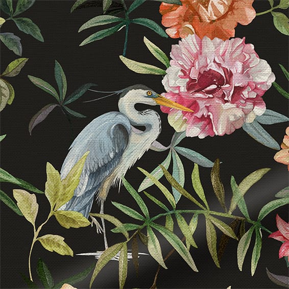 ColorizedPLA Bella Heron Midnight Curtains 5899