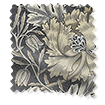 ColorizedSwatch William Morris Honeysuckle and Tulip Velvet Gunmetal Curtains sample image 9018
