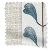 ColorizedSwatch Arlo Oatmeal & Chatsworth Cornflower Curtains sample image 5926