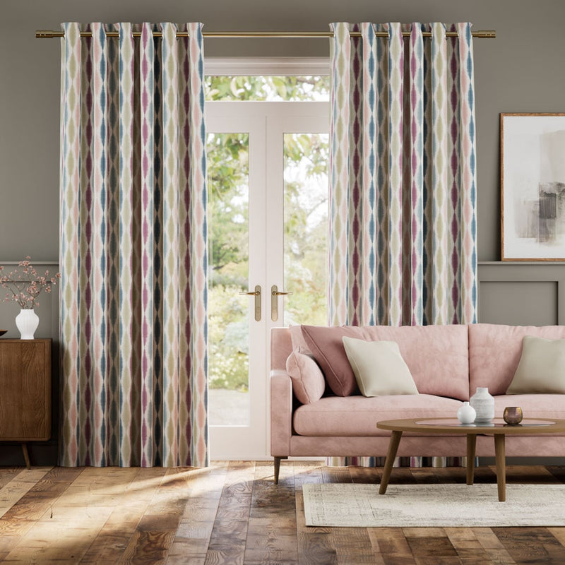 Colorized Usuko Berry Crush Curtains 6034