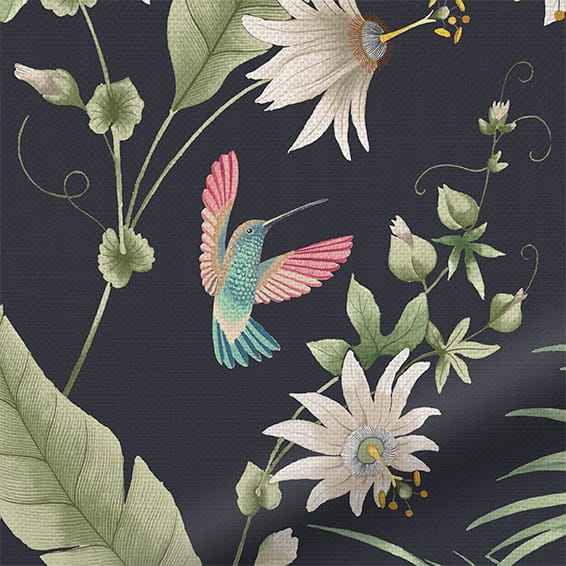 ColorizedPLA Hummingbird Charcoal Curtains 6036