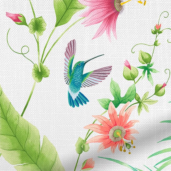 ColorizedPLA Hummingbird Tropical Curtains 6037