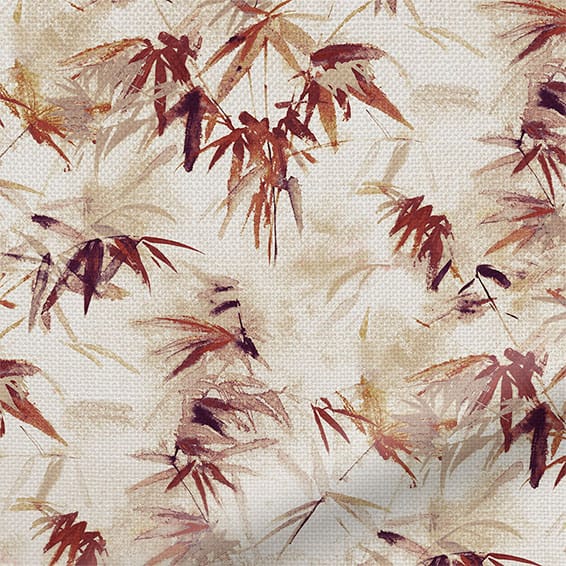 ColorizedPLA Bamboo Silhouette Paprika Curtains 6154