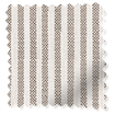 ColorizedSwatch Ella Stripe Cappuccino  Curtains sample image 6160