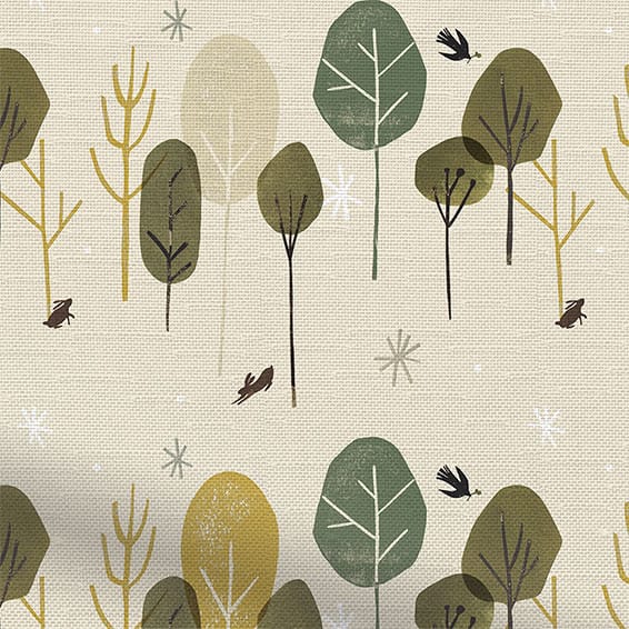 ColorizedPLA Edie Forest Curtains 6176
