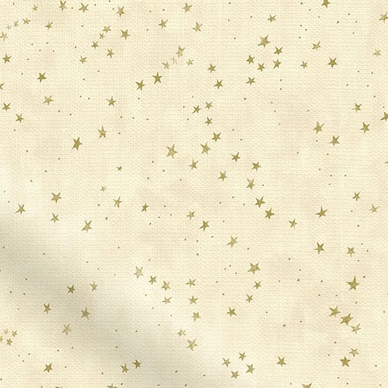 ColorizedPLA Star Gazing Cream & Gold  Curtains 6223