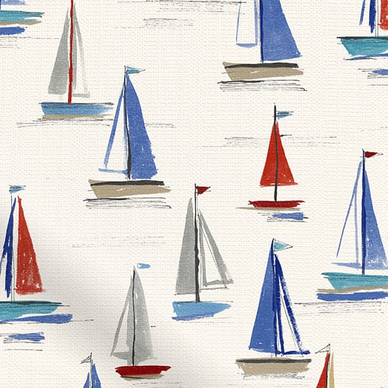 ColorizedPLA Sail Away Nautical Curtains 6241