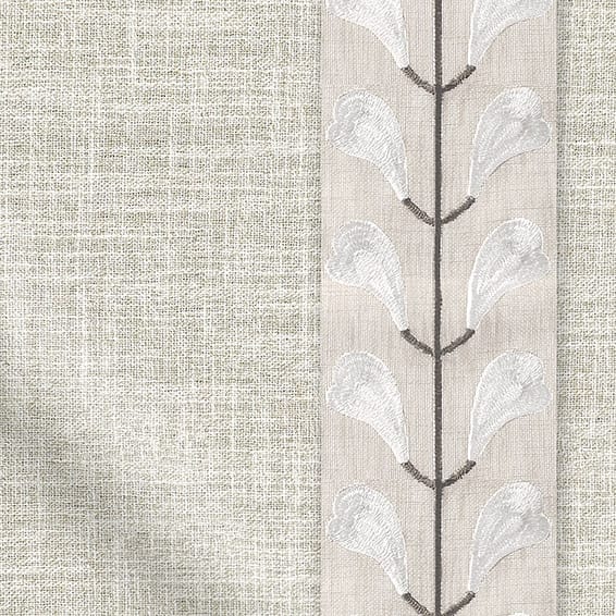 ColorizedPLA Arlo Oatmeal & Chatsworth Ivory Curtains 6312