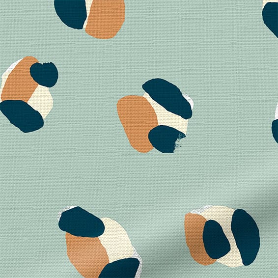 ColorizedPLA Leopard Dots Sky Curtains 6458