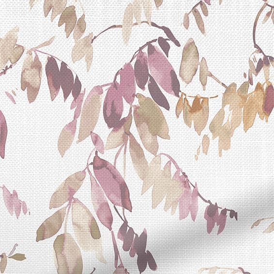 ColorizedPLA Watercolour Canopy Mauve Curtains 6475