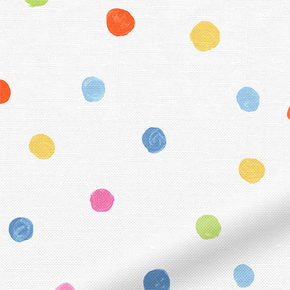 ColorizedPLA Dotty Dots Multi Curtains 6495