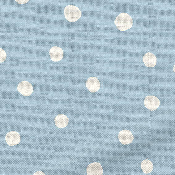 ColorizedPLA Dotty Dots Sky Blue  Curtains 6496