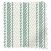ColorizedSwatch Chester Stripe Duck Egg Curtains sample image 6512