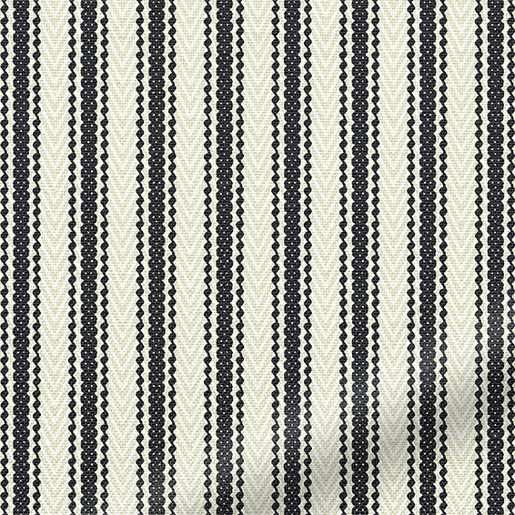 ColorizedPLA Chester Stripe Slate Curtains 6514