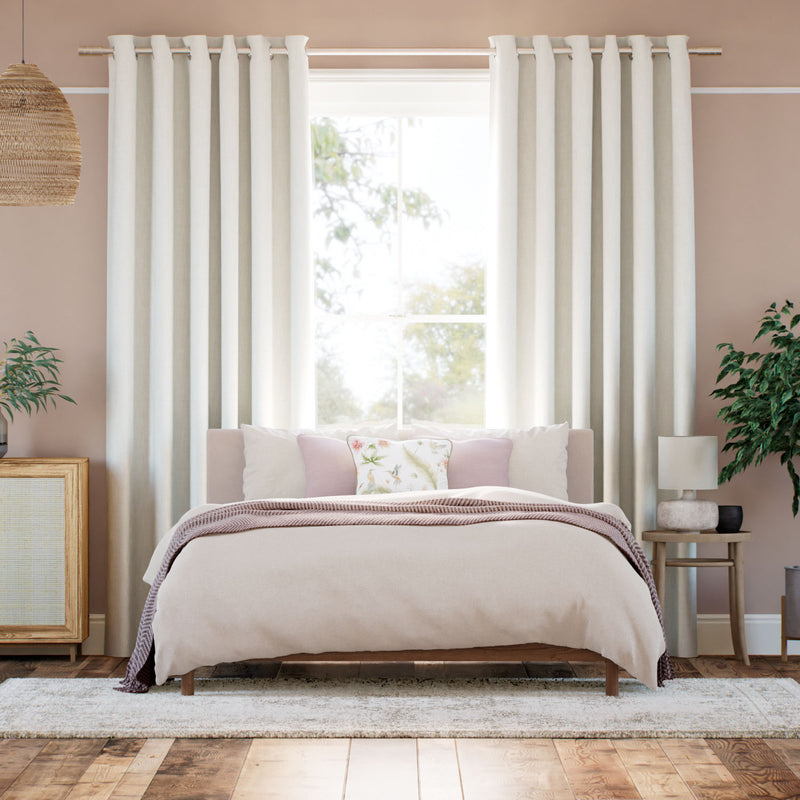 Colorized Eco-Friendly Nyah Chalk Curtains 6536
