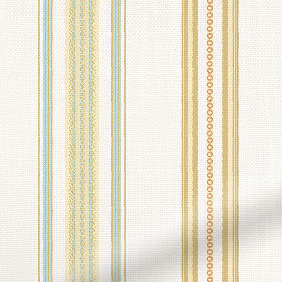 ColorizedPLA Valley Stripe Clouds & Sunshine Curtains 6560