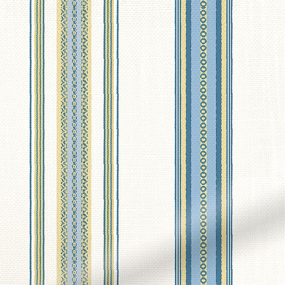 ColorizedPLA Valley Stripe Sea Shore Curtains 6562