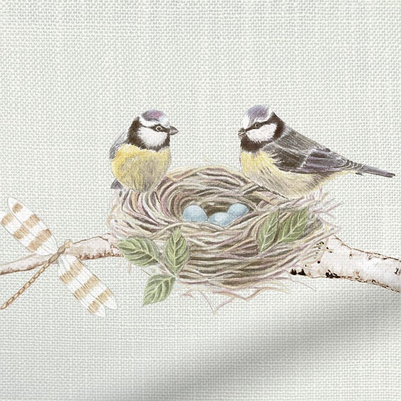 ColorizedPLA Woodland Chorus Multi Sage Curtains 6570
