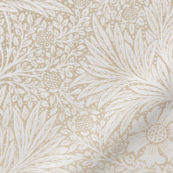 ColorizedPLA William Morris Marigold Jacquard Soft Gold Curtains 6573