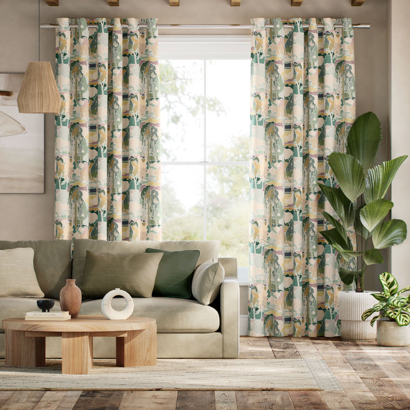 Colorized Prospect Road Savannah Curtains 6609