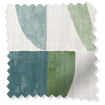 ColorizedSwatch Torillo Forest & Aqua Curtains sample image 6629