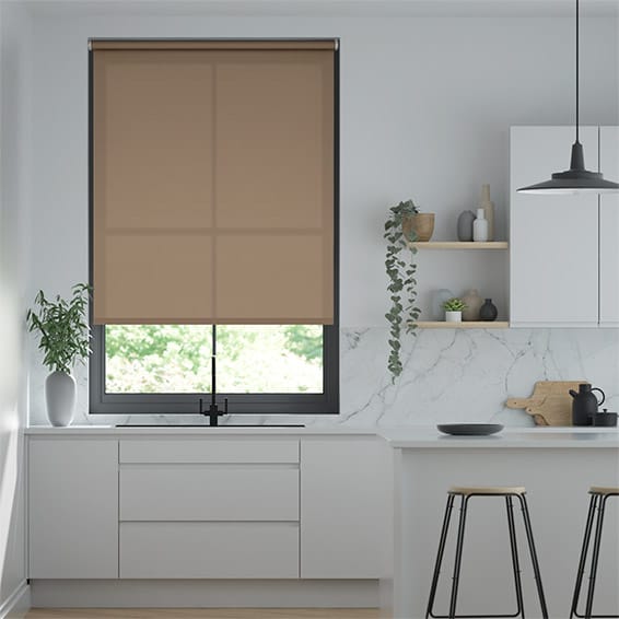 Colorized Avalon Coffee Bean Roller Blind 7932