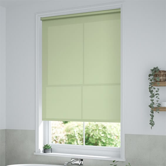 ColorizedZoom Avalon Peppermint Cream Roller Blind 7939