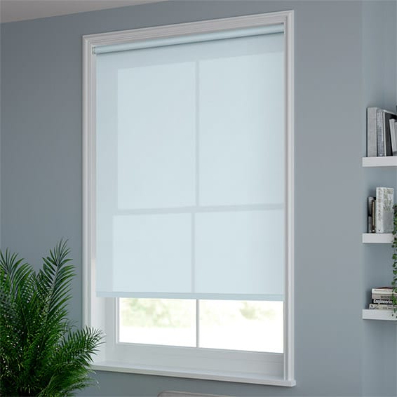 ColorizedZoom Avalon Sky Blue Roller Blind 7940