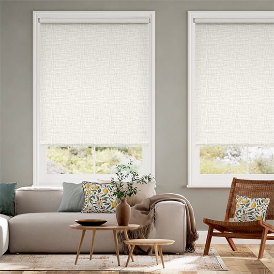 Colorized Choices Arlo Wisp White  Roller Blind 7960